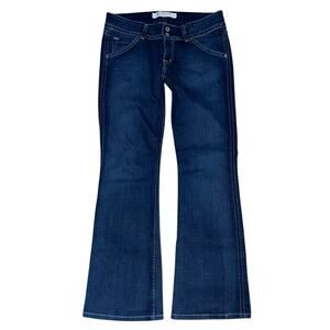 Hudson Bootcut Jeans Low Rise Dark Wash